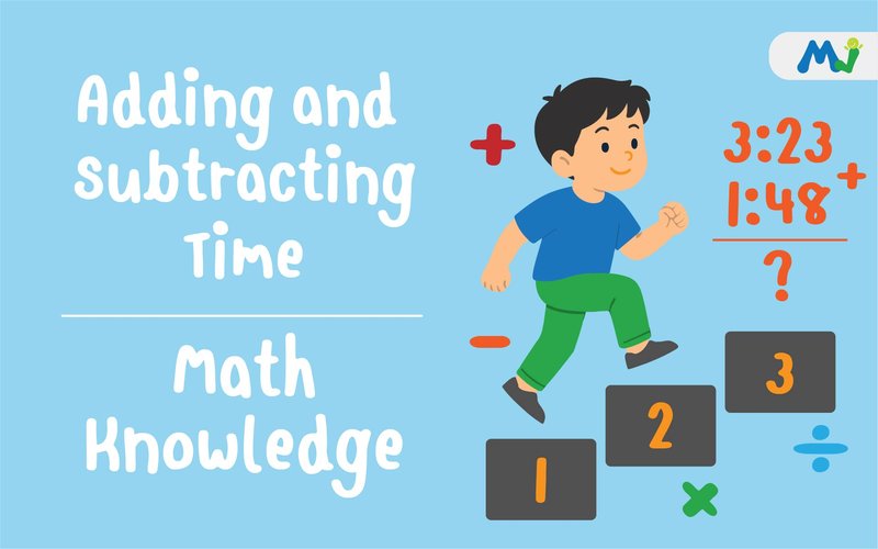Adding and subtracting time math tutoring and learning