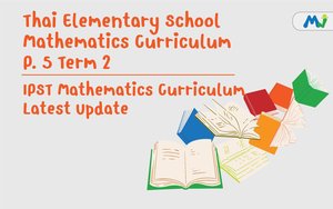 Thai Elementary School Mathematics Curriculum P5 Term2 math tutoring and learning